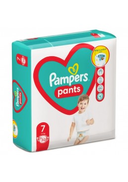 Підгузки-трусики дитячі Pampers Pants, розмір 7 (17+ кг), 32 шт